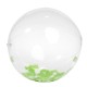 Green and White Confetti Filled Beach Ball, 16"
