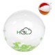 Green and White Confetti Filled Beach Ball, 16"