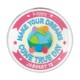 Round Domed Lapel Pin, 1.2" - Direct Import