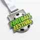 Die-Struck Soft Enamel Single-Sided Medal, Custom, 2-1/2" - Direct Import