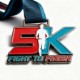 Die-Struck Soft Enamel Single-Sided Medal, Custom, 2-1/2" - Direct Import