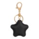 Star Leather Key Chain