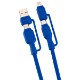 Torque Flex 4-in-1 60W PD 59" Silicone Charging Cable