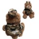 Desert Camo Marine Plush Bear, 8"