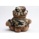Desert Camo Boonie Hat Marine Plush Bear, 8"