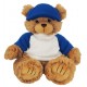 Baseball Plush Bear, 9"