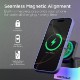 Hypergear® PowerFold Cube 3-in-1 Wireless Charging Stand w/ 15W Magnetic Wireless Fast Charge