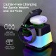 Hypergear® PowerFold Cube 3-in-1 Wireless Charging Stand w/ 15W Magnetic Wireless Fast Charge