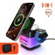 Hypergear® PowerFold Cube 3-in-1 Wireless Charging Stand w/ 15W Magnetic Wireless Fast Charge