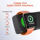 Hypergear® Power Pack Nano Ultra-Mini Power Bank w/ Built-In Apple Watch Charger, 5000mAh