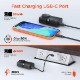 Hypergear® Power Pack Nano Ultra-Mini Power Bank w/ Built-In Apple Watch Charger, 5000mAh