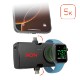 Hypergear® Power Pack Nano Ultra-Mini Power Bank w/ Built-In Apple Watch Charger, 5000mAh