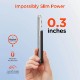 Hypergear® Power Pack Mag Ultra-Slim Magnetic Wireless Fast Charge Power Bank, 5000mAh