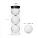 Professional Golf Balls with Clear Tube, 3 Pack - Direct Import
