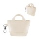 Recycled 12oz. Cotton Mini Tote Bag Charm