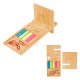Bamboo Phone Holder w/ Sticky Flags