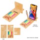 Bamboo Phone Holder w/ Sticky Flags