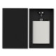 Ace Recycled Stainless Steel Flask, 6.8oz.