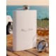 Ace Recycled Stainless Steel Flask, 6.8oz.