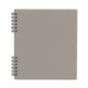 Colorpulse Hard Cover Spiral Journal, 8.6" x 9.2"