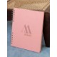 Colorpulse Hard Cover Spiral Journal, 8.6" x 9.2"