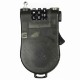Anti-Theft Retractable Cable Lock, 42"