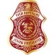 Junior Firefighter Badge Sticker, Roll of 1000, Custom