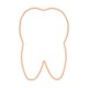 Wicked Good Cookies® 4" Tooth Logo Sugar Cookie