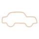 Wicked Good Cookies® Car Shaped Logo Sugar Cookie