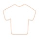 Wicked Good Cookies® 4" T-Shirt Shaped Logo Sugar Cookie