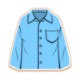 Wicked Good Cookies® 4" Long Sleeve Shirt Shaped Logo Sugar Cookie