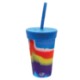 Silipint® Silicone Straw Tumbler, 16oz.