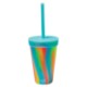 Silipint® Silicone Straw Tumbler, 16oz.