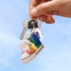 Rainbow Sneaker Keychain