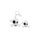 Skull LED Light & Sound Keychain