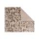 Ruched Faux Fur Recycled Polyester Blanket, 50" x 60"