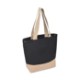Recycled AWARE™ Cotton Canvas Jute Tote