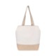 Recycled AWARE™ Cotton Canvas Jute Tote