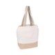 Recycled AWARE™ Cotton Canvas Jute Tote