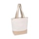 Recycled AWARE™ Cotton Canvas Jute Tote