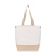 Recycled AWARE™ Cotton Canvas Jute Tote