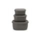Silicone Storage Container, Set of 3
