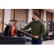 CornerStone® Tough Cotton/Poly Fleece 1/4-Zip Unisex Hoodie