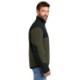 CornerStone® Polyester Brushed Fleece Overlay Men's Jacket