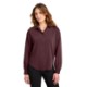 MERCER+METTLE™ Long Sleeve Buttery Soft Poly/Spandex Twill Ladies' Blouse