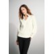 MERCER+METTLE™ Long Sleeve Buttery Soft Poly/Spandex Twill Ladies' Popover Blouse