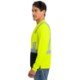 CornerStone® ANSI 107 Class 2 Long Sleeve Mesh Blocked Men's Tee