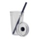 Anna Recycled Acrylic Straw Tumbler, 15oz.