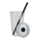 Anna Recycled Acrylic Straw Tumbler, 15oz.