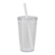 Anna Recycled Acrylic Straw Tumbler, 15oz.